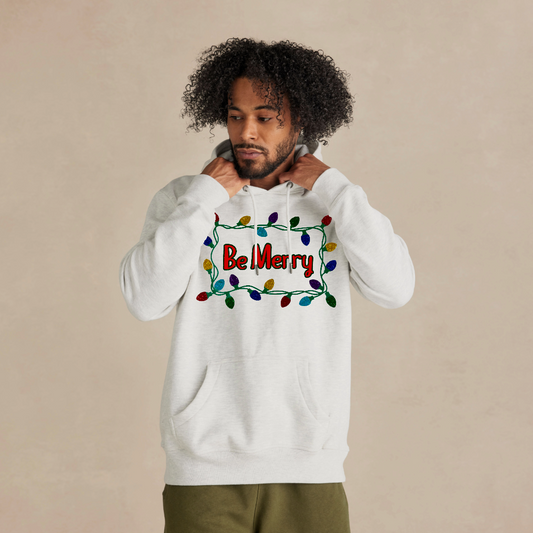 Organic Hoodie - Be Merry
