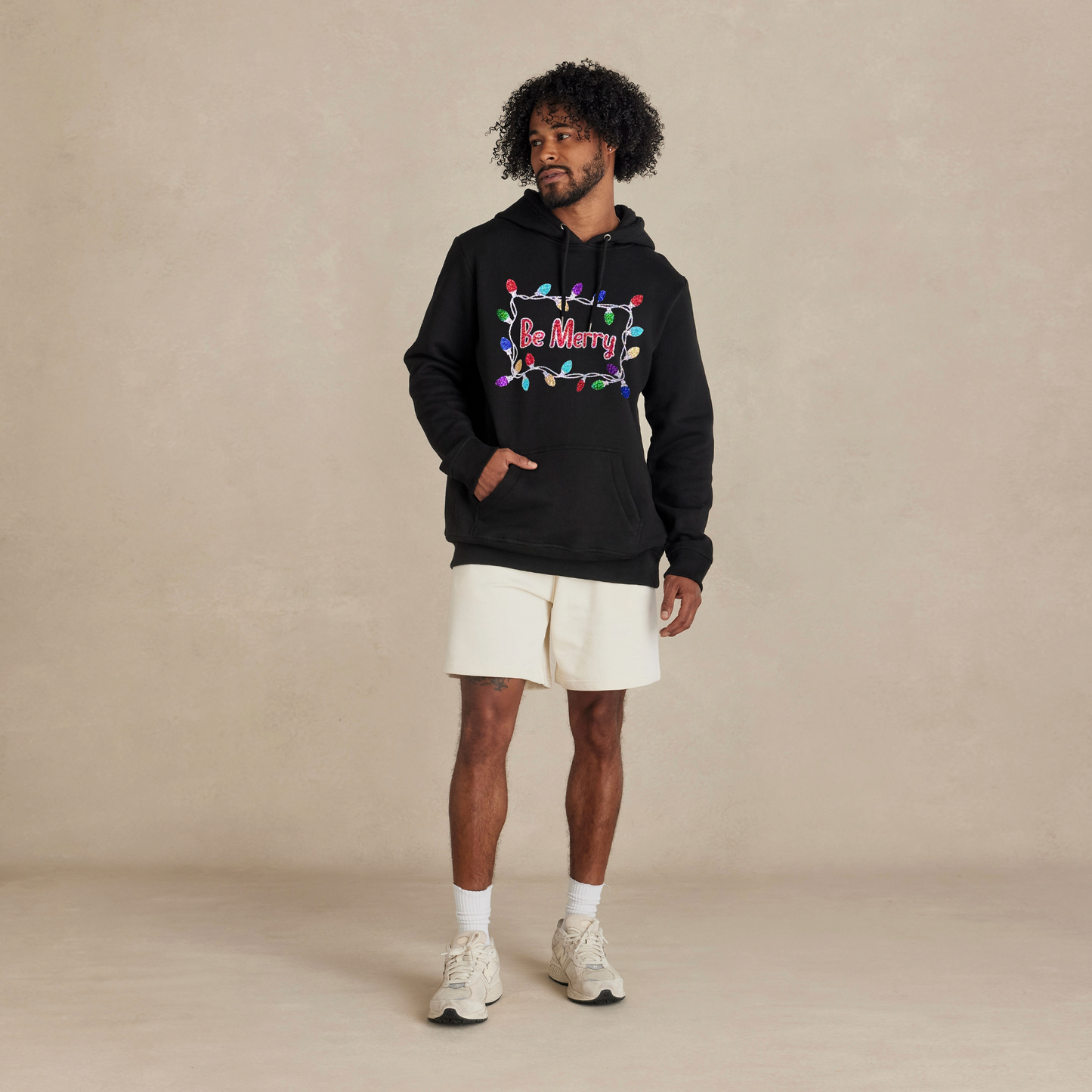 Organic Hoodie - Be Merry